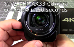 Sony AX33 Overview
