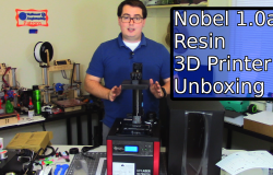Unboxing Nobel 1.0a Resin 3D Printer