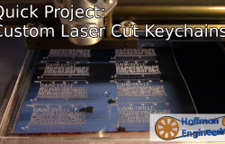 Laser Cut Keychains