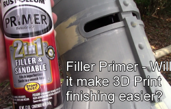 Filler Primer for 3D Prints